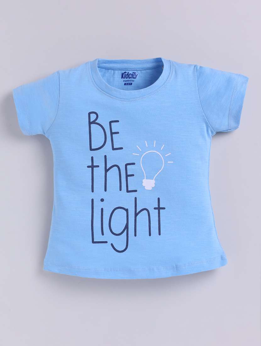 kids printed short sleeve t-shirt