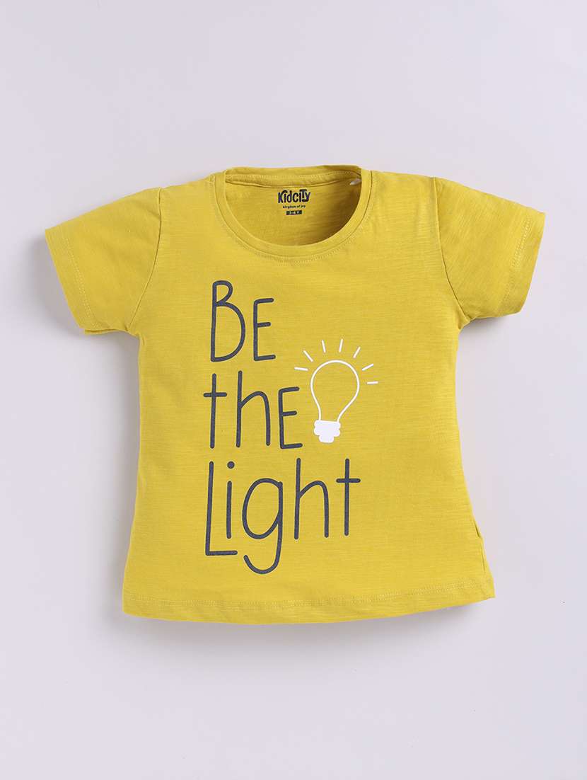 kids printed short sleeve t-shirt