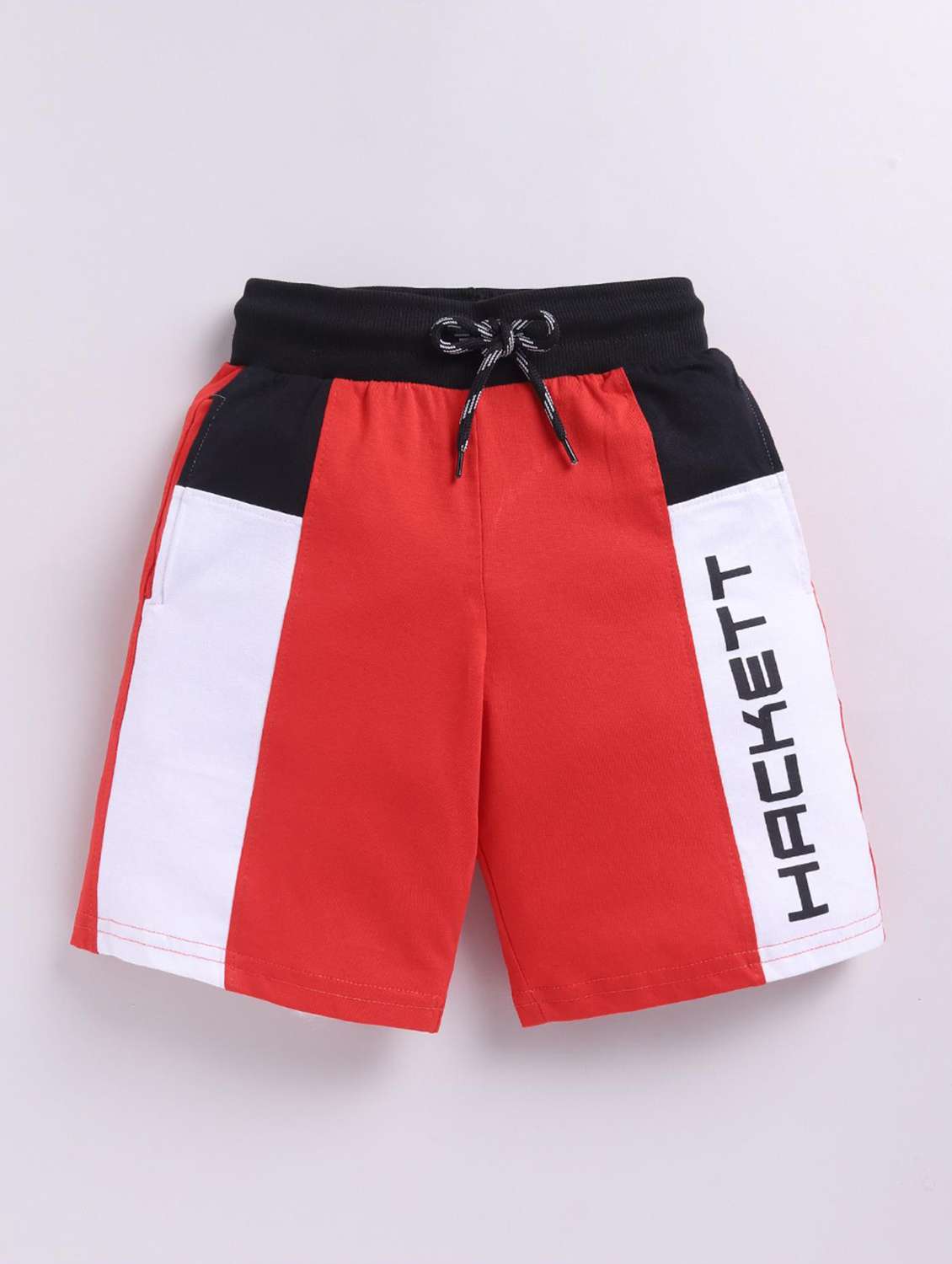 kids printed mid rise shorts