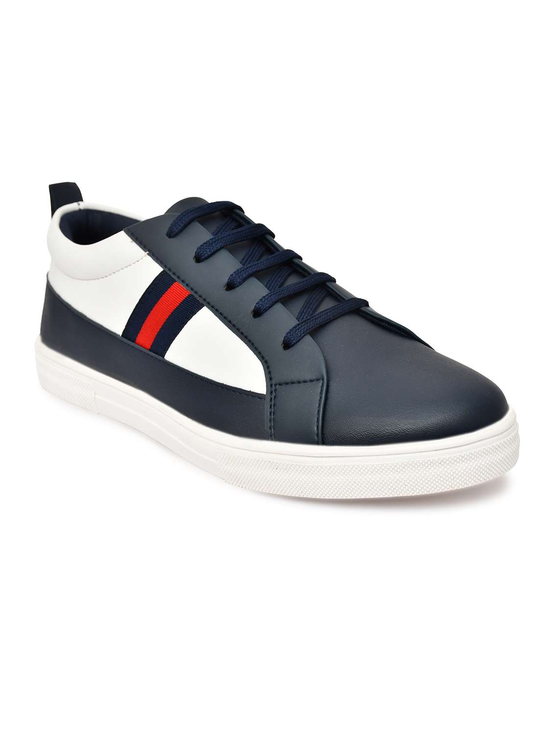 men blue lace-up sneaker - 22338386 -  Standard Image - 3