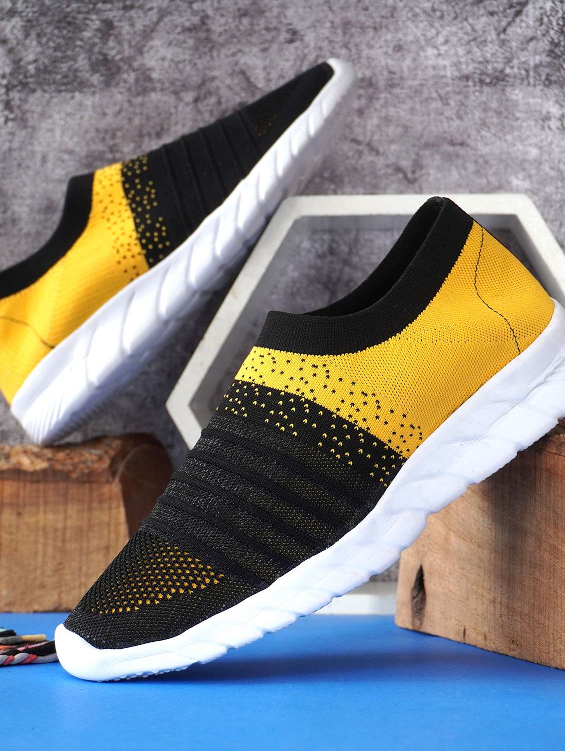 women slip on casual shoe