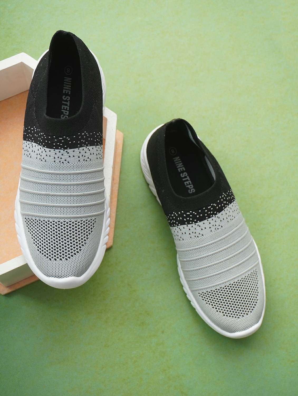 women slip on casual shoe