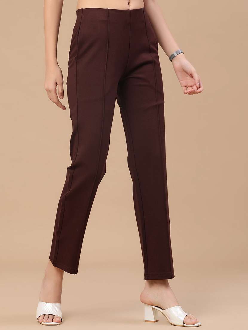 women solid mid rise jeggings - 22338713 -  Standard Image - 3