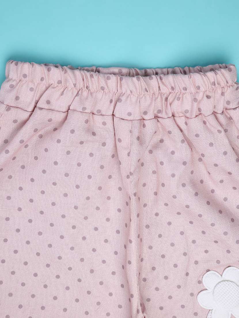 pink cotton combo infant twin set - 22338902 -  Standard Image - 5