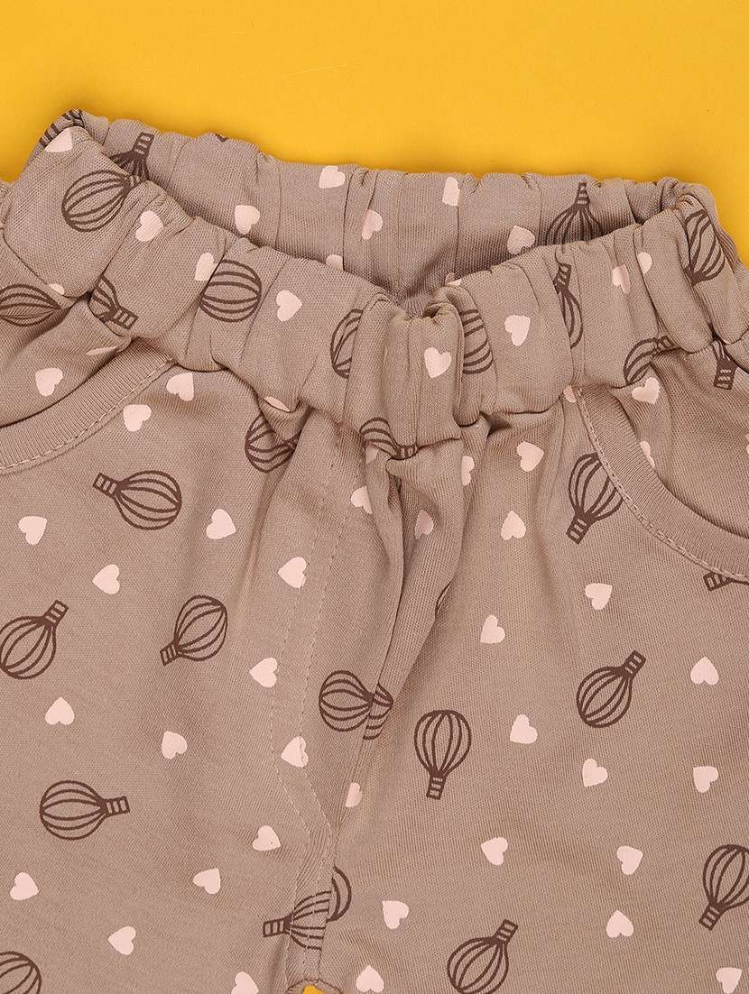 peach cotton combo infant twin set - 22339129 -  Standard Image - 5