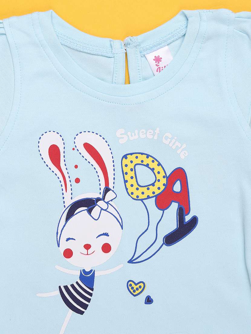 blue cotton combo infant twin set - 22339136 -  Standard Image - 3