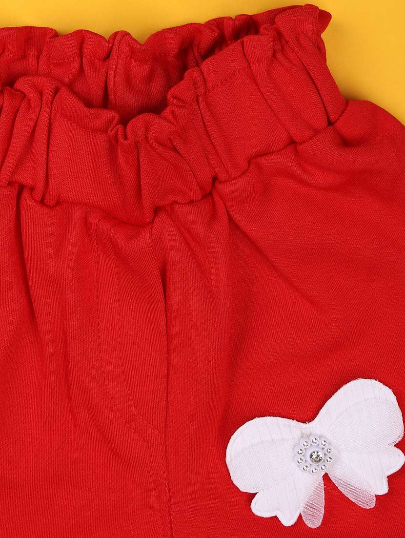 off white cotton combo infant twin set - 22339137 -  Standard Image - 5