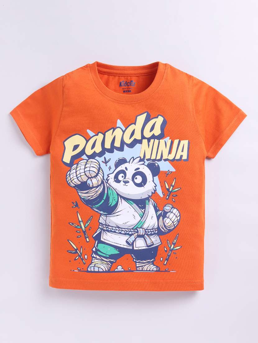 boys printed short sleeve t-shirt