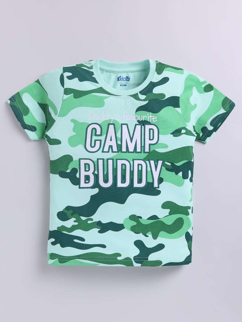 boys printed short sleeve t-shirt