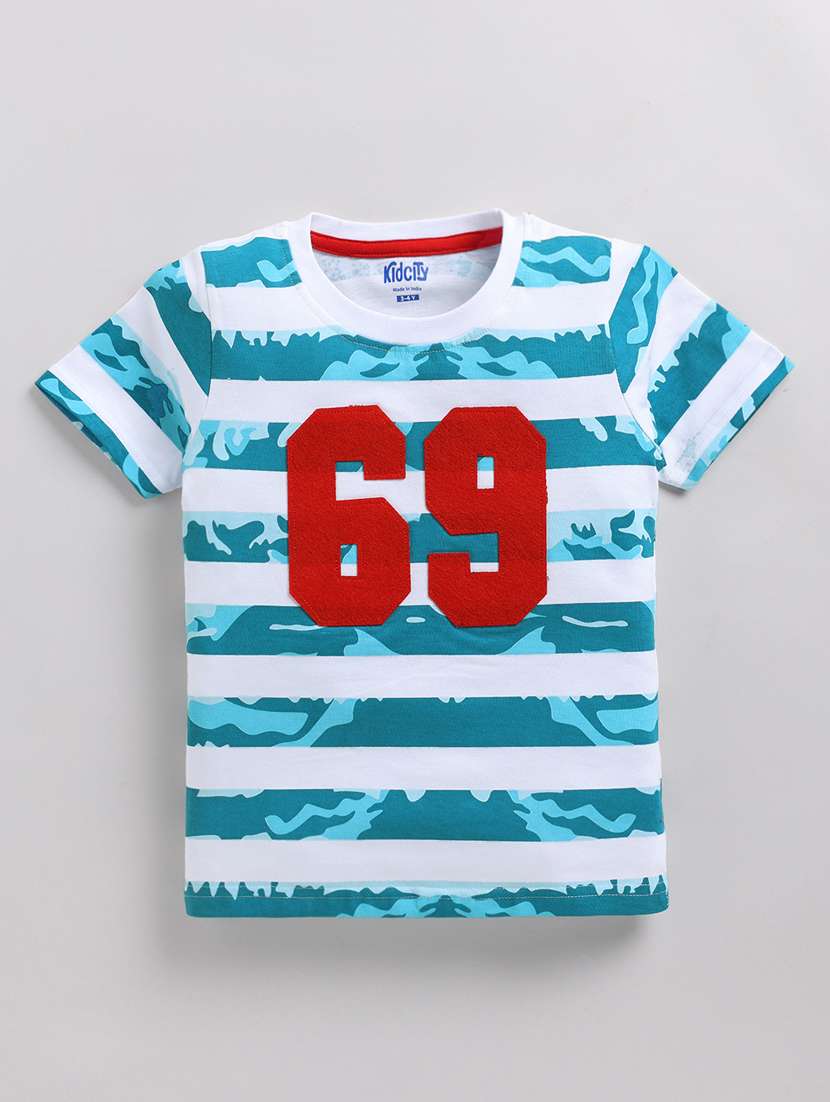 boys printed short sleeve t-shirt