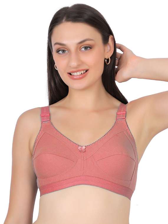 girls solid non padded minimizer bra