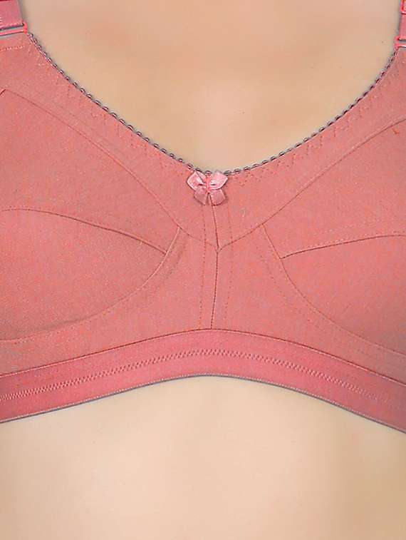girls solid non padded minimizer bra - 22339254 -  Standard Image - 5