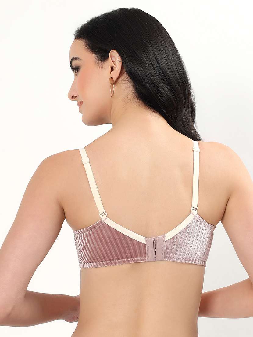 women self designed non wired laced bra - 22339382 -  Standard Image - 3