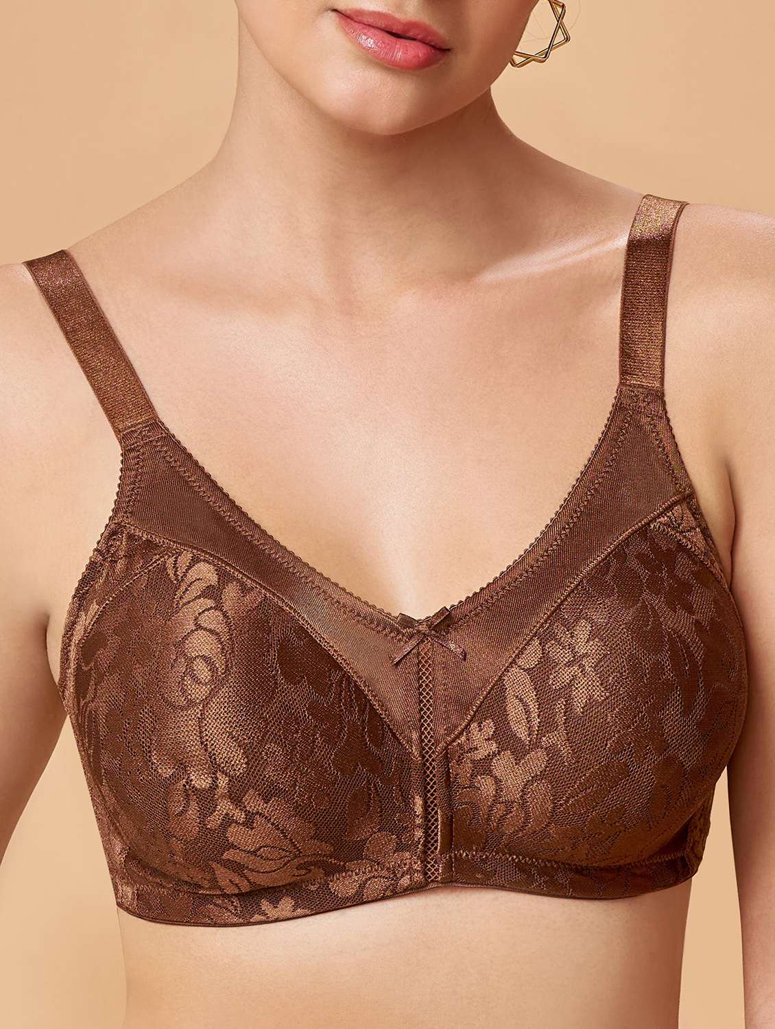 women self designed non padded minimizer bra - 22339428 -  Standard Image - 5