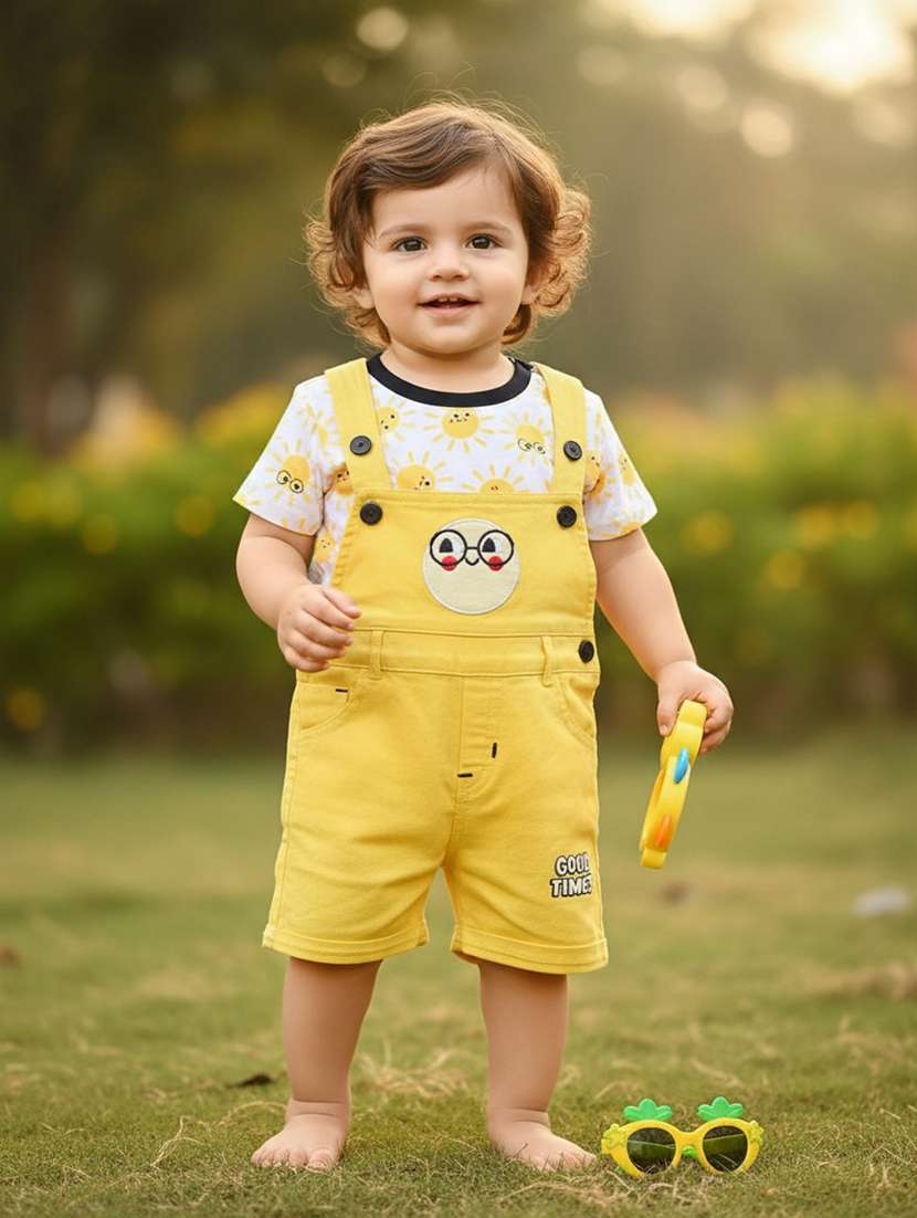 yellow cotton combo coords set