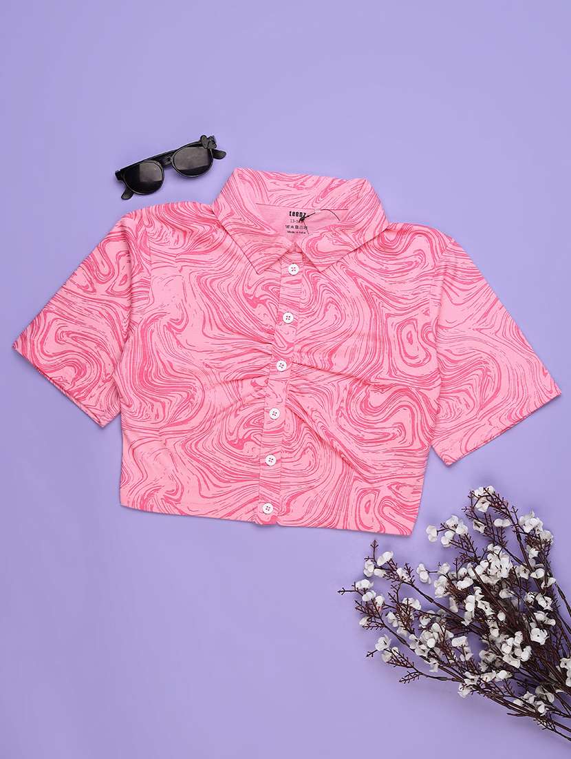 pink cotton  top