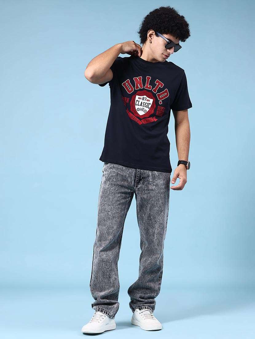 men printed short sleeve regular fit t-shirt - 22339977 -  Standard Image - 5