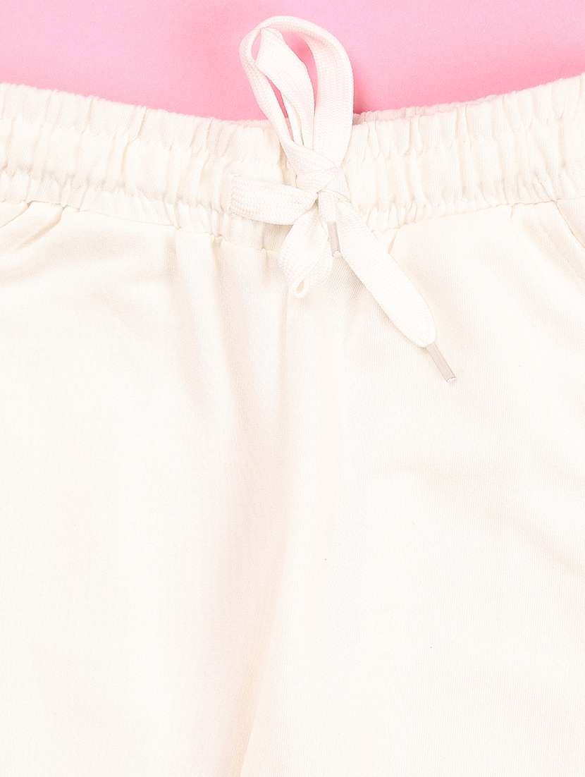 Girls Typographic Mid Rise Regular Fit Track Pant - 22340018 -  Standard Image - 3