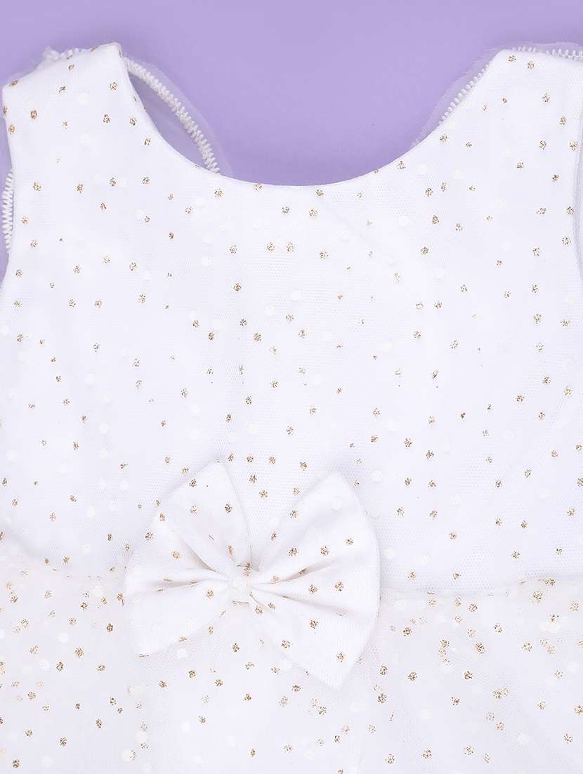 white cotton infant frock - 22340047 -  Standard Image - 3
