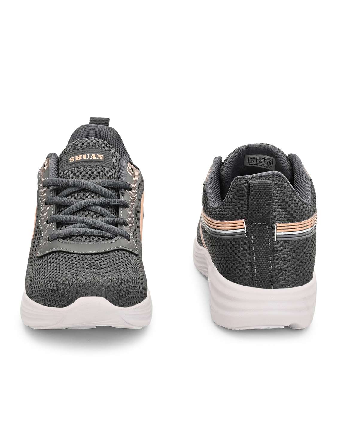 women solid lace up sport shoes - 22340197 -  Standard Image - 3