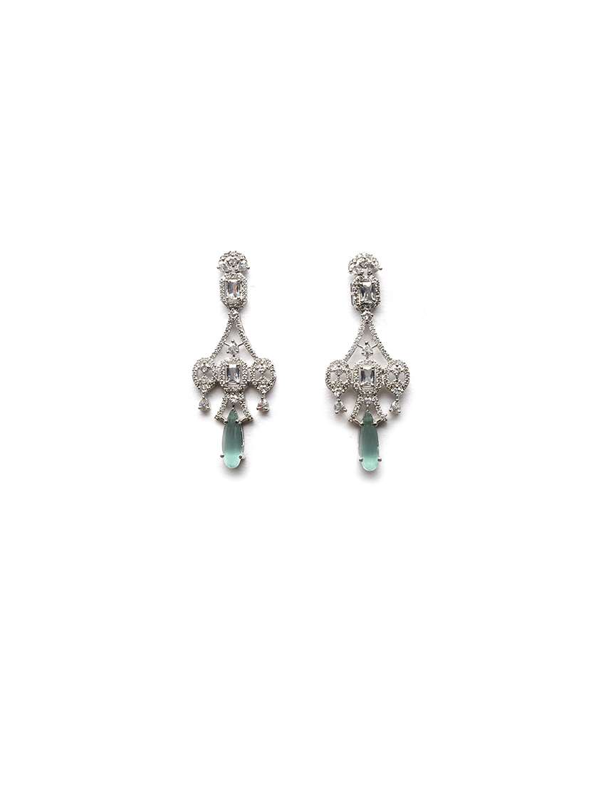 women sparkling ad necklace and earring set - 22340701 -  Standard Image - 3