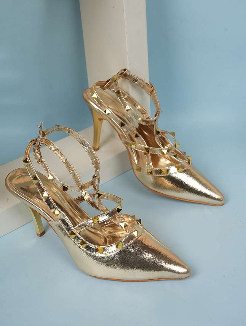 women embellished ankle strap sandals