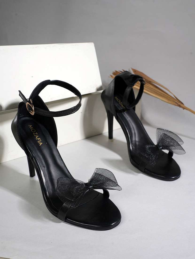 women solid ankle strap sandals