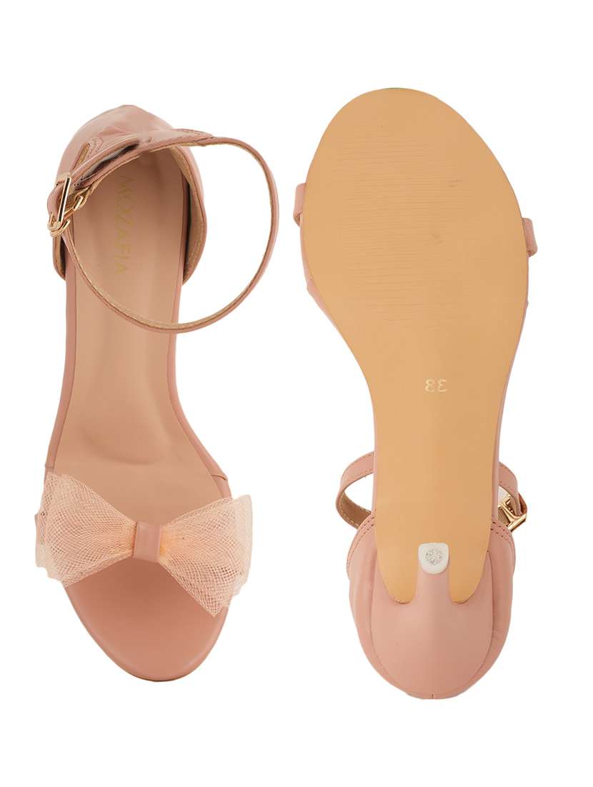 women solid ankle strap sandals - 22341243 -  Standard Image - 3