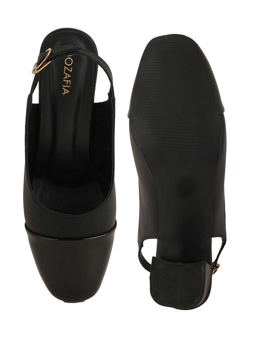 women solid back strap sandals - 22341244 -  Standard Image - 3