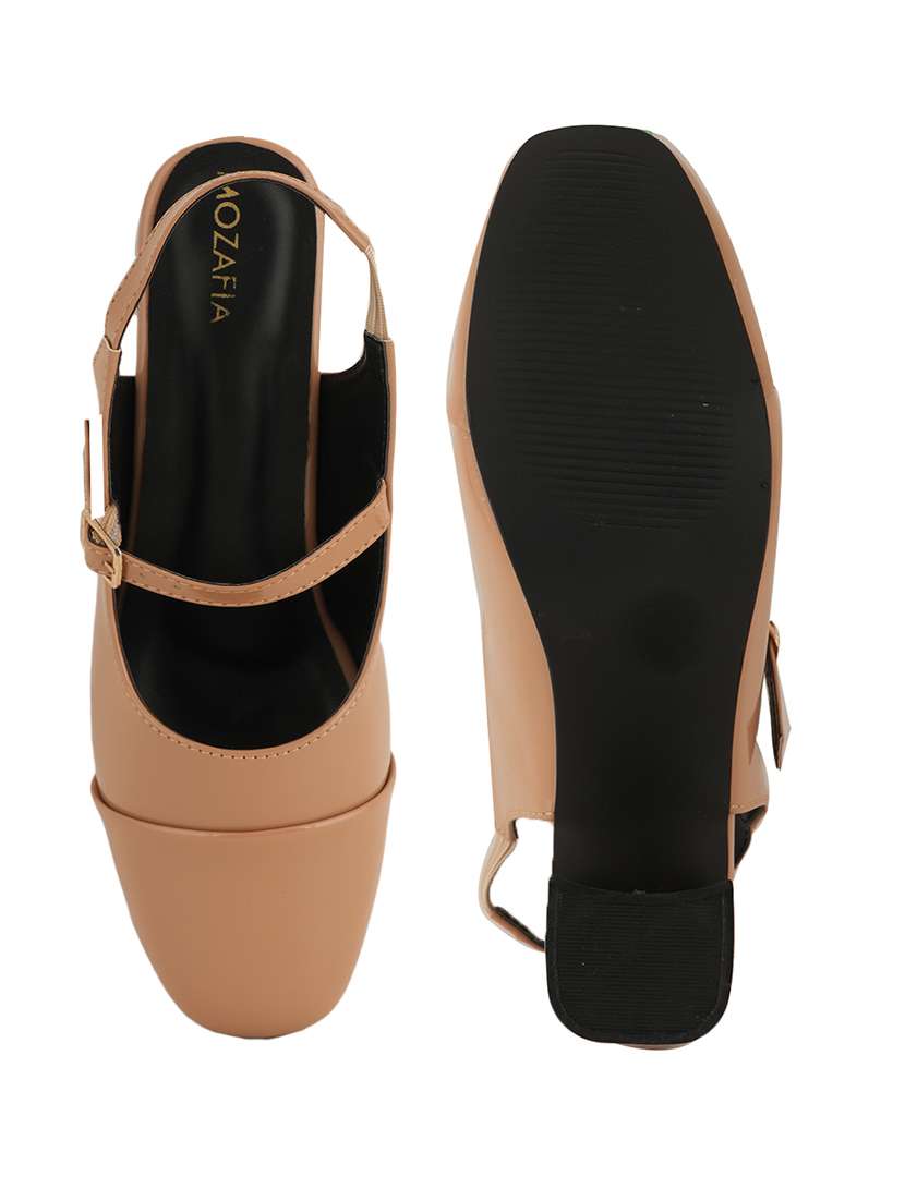 Women Solid Mary Jane Back Strap Sandals - 22341250 -  Standard Image - 3