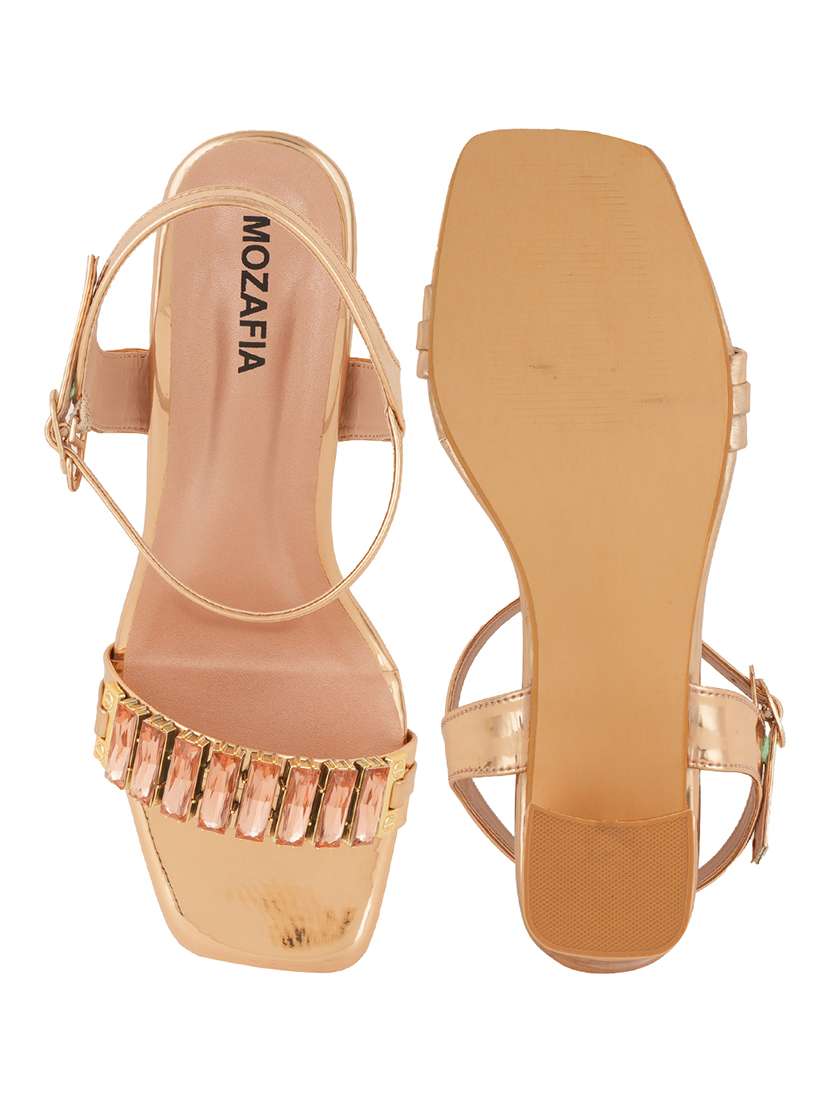 women embellished ankle strap sandals - 22341271 -  Standard Image - 3