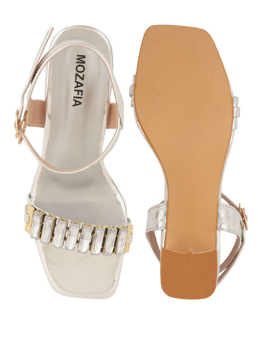 women embellished ankle strap sandals - 22341272 -  Standard Image - 3