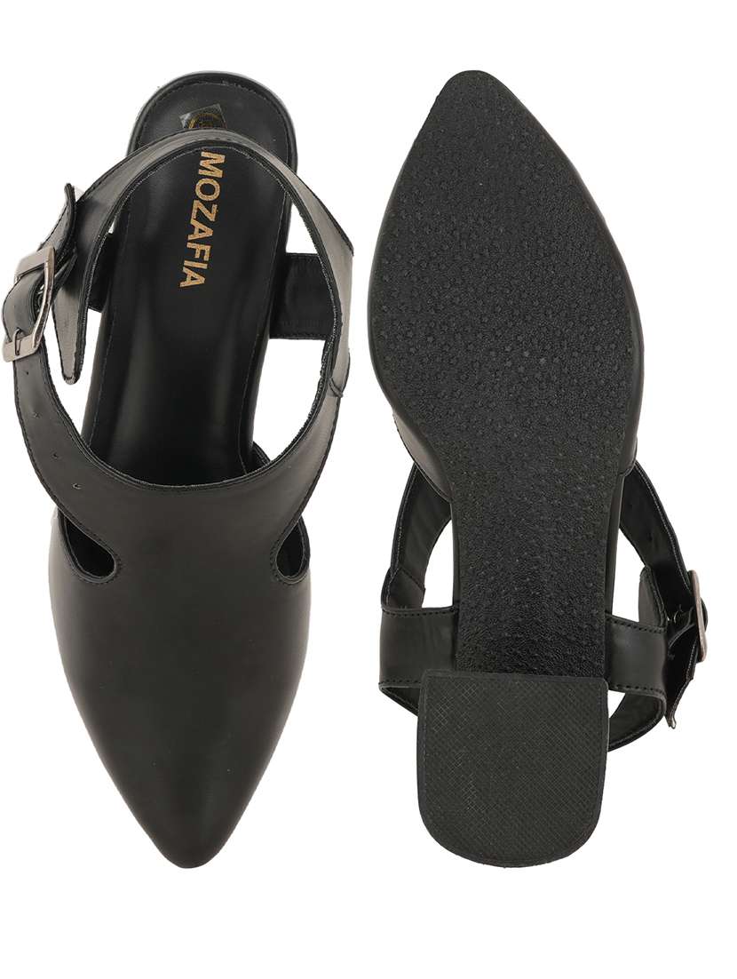 women solid back strap sandals - 22341277 -  Standard Image - 3