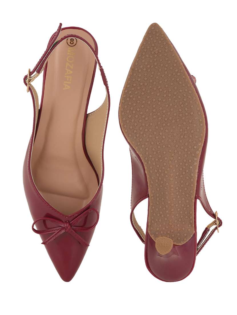 Women Solid Back Strap Sandals - 22341280 -  Standard Image - 3