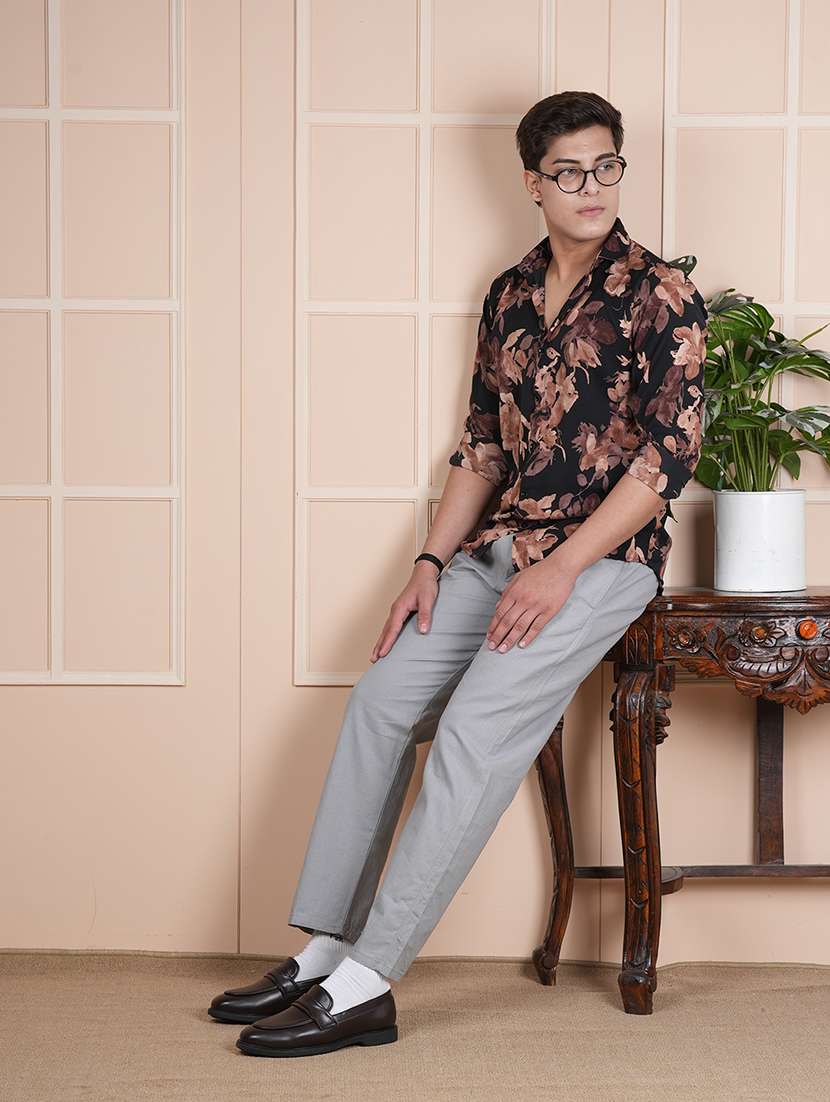 men brown slip on loafer - 22341384 -  Standard Image - 3