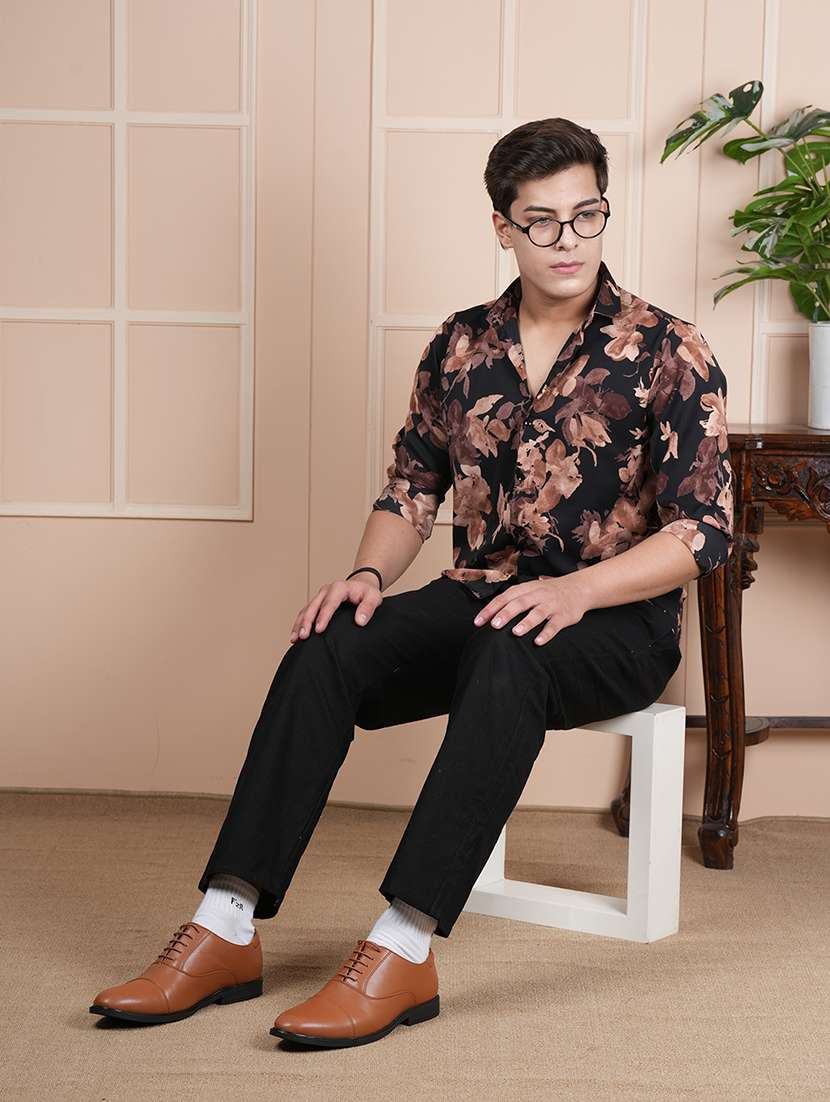 men solid lace up oxford - 22341386 -  Standard Image - 3