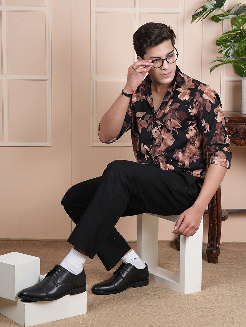 men solid lace up oxford - 22341387 -  Standard Image - 3