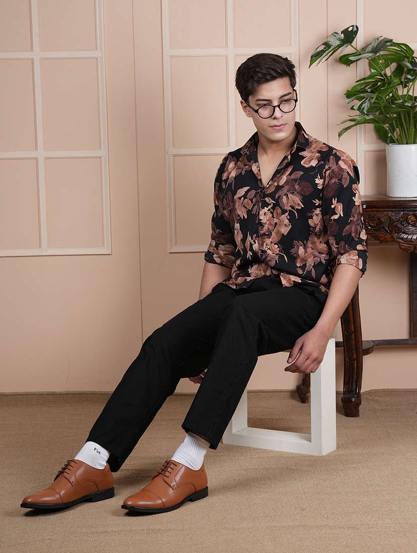 men solid lace up oxford - 22341388 -  Standard Image - 3