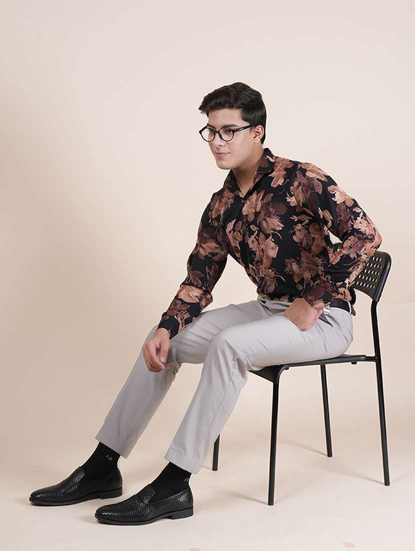 men black slip on loafer - 22341394 -  Standard Image - 3