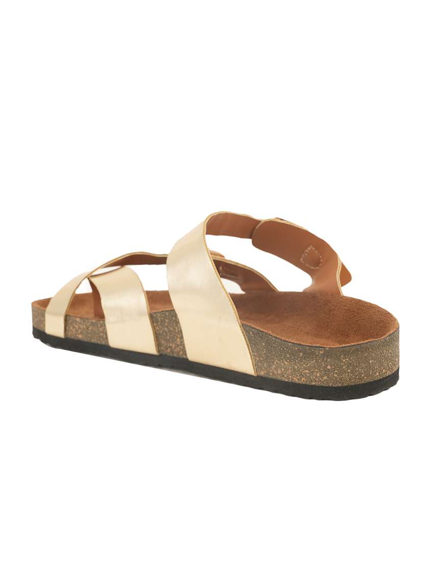 women solid slip on flat sandal - 22341489 -  Standard Image - 3