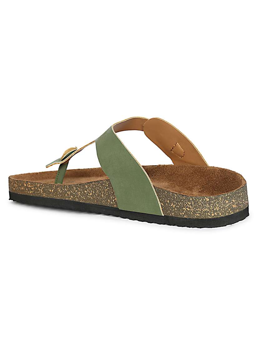 women solid slip on flat sandal - 22341520 -  Standard Image - 3