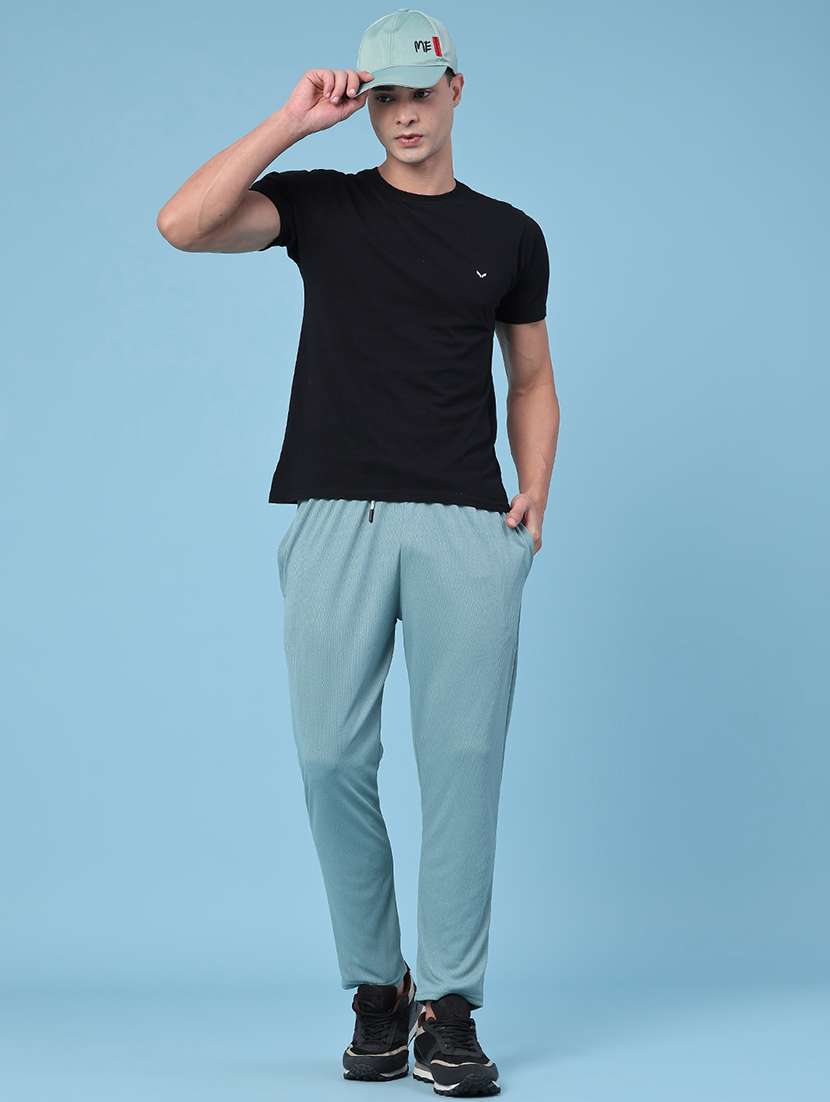 men solid mid rise track pant - 22341678 -  Standard Image - 5