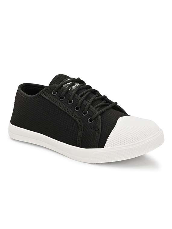 women solid lace-up sneaker - 22341993 -  Standard Image - 3