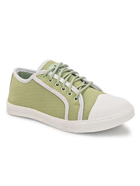 women solid lace-up sneaker - 22341994 -  Standard Image - 3