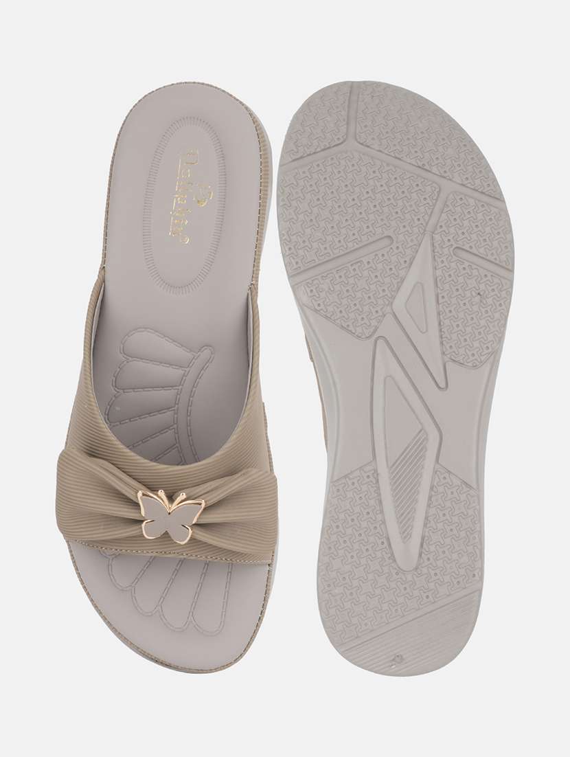 women solid slip on wedges - 22342086 -  Standard Image - 3