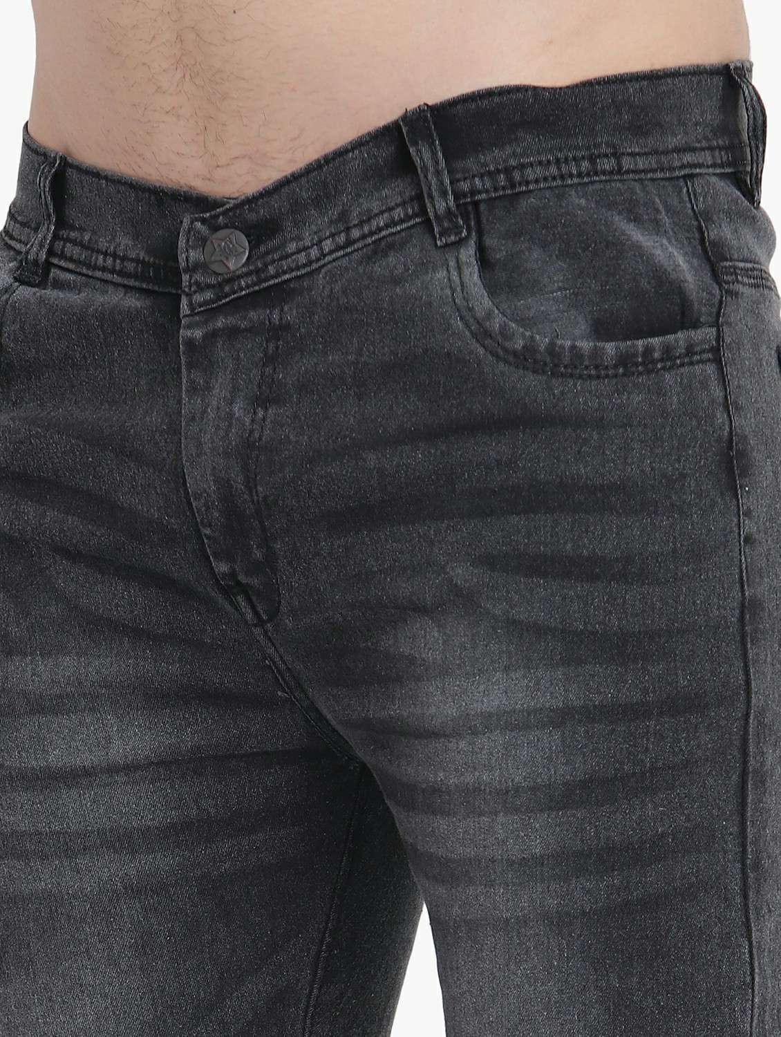 men washed mid rise full length slim fit jeans - 22342835 -  Standard Image - 3