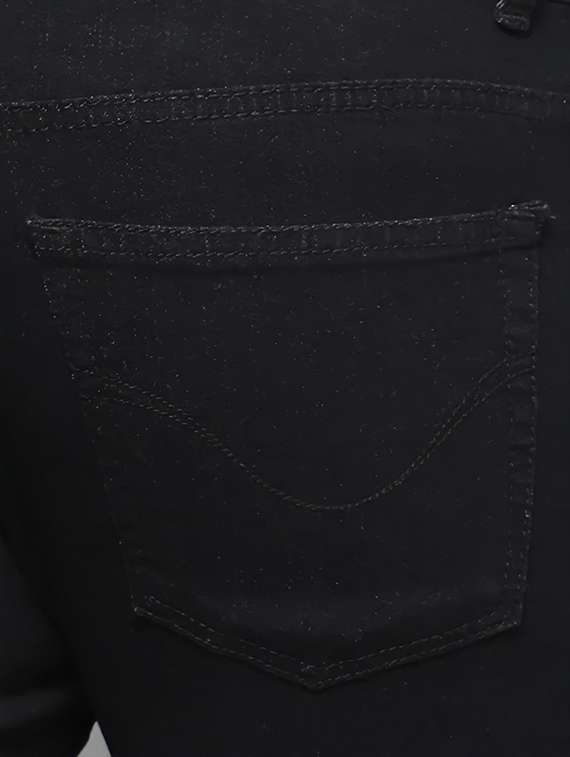 men plain mid rise full length jeans - 22343322 -  Standard Image - 3