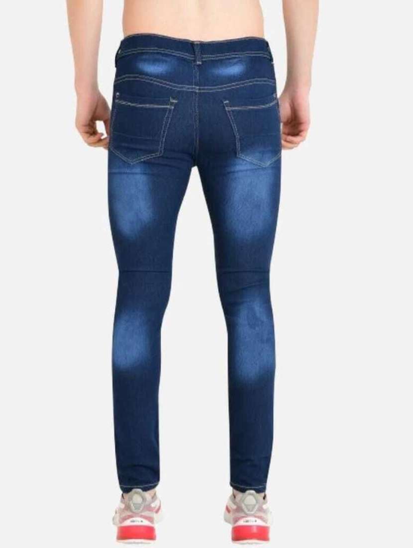 men distress mid rise full length jeans - 22343793 -  Standard Image - 3