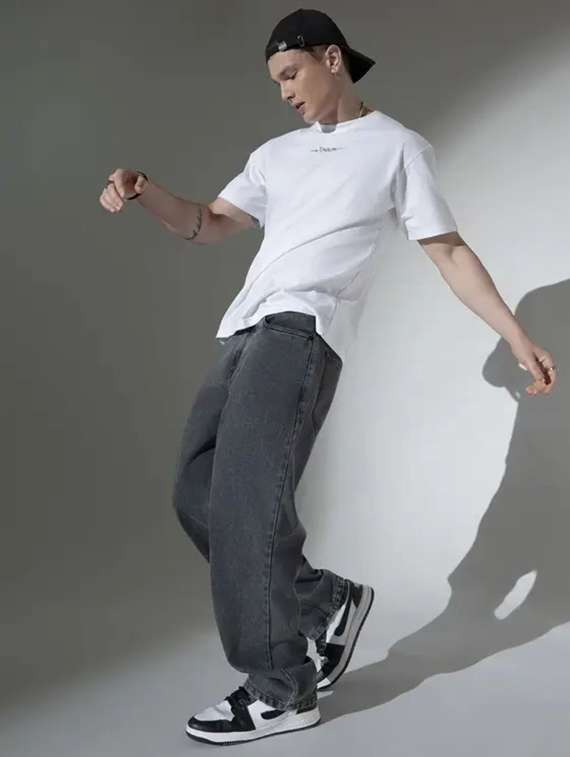 mene washed mid rise baggy jean - 22343896 -  Standard Image - 3