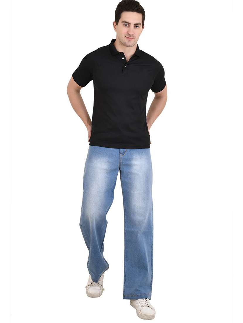 men washed mid rise full length jeans - 22344288 -  Standard Image - 3